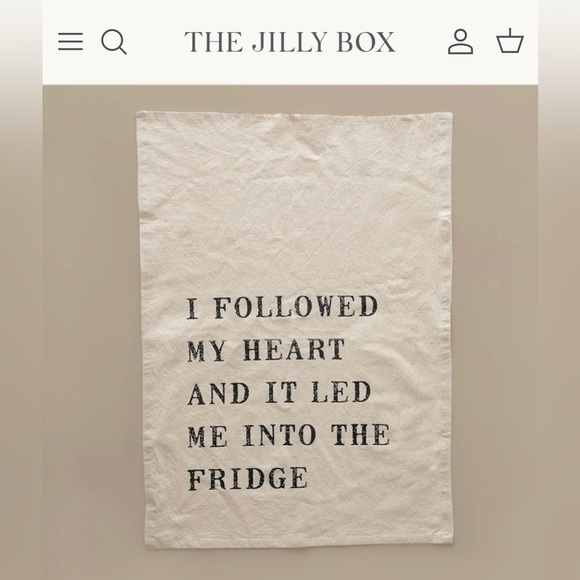 BNWT - Indaba “I Followed My Heart” tea towel set from the Jilly Box market - Picture 3 of 5